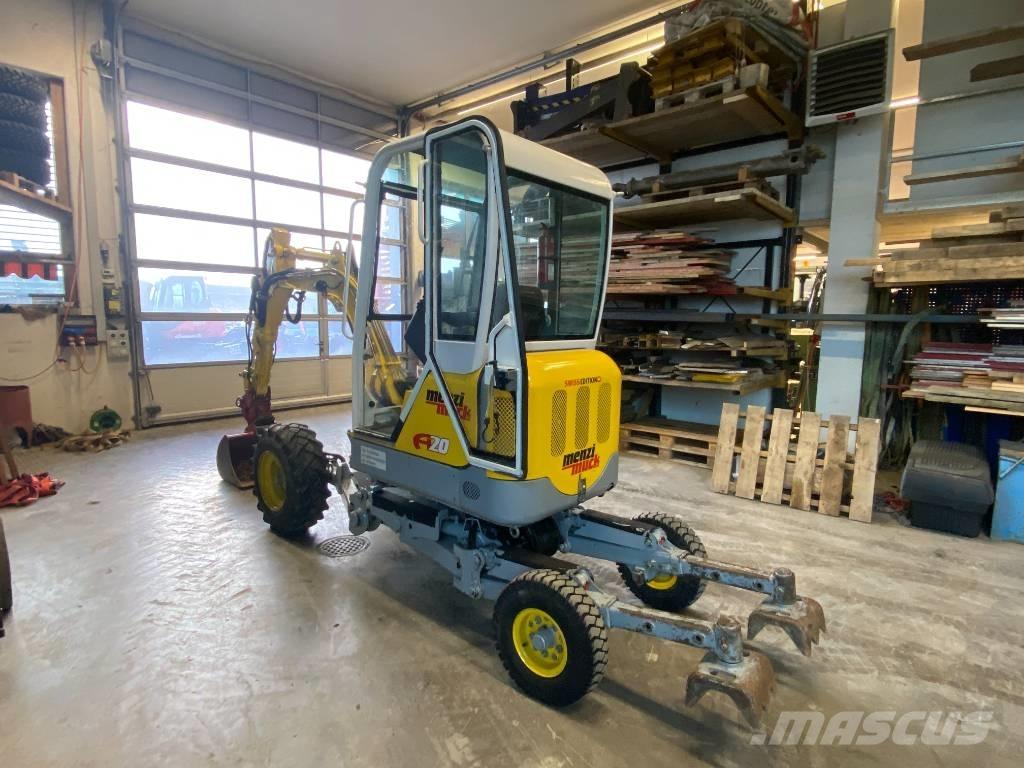 Menzi Muck A20 Gravemaskiner med frontskovl