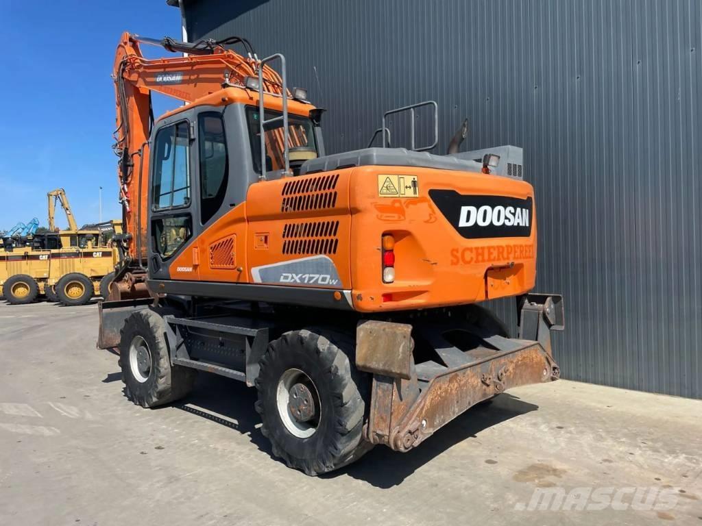 Doosan DX170W-5 Gravemaskiner på hjul