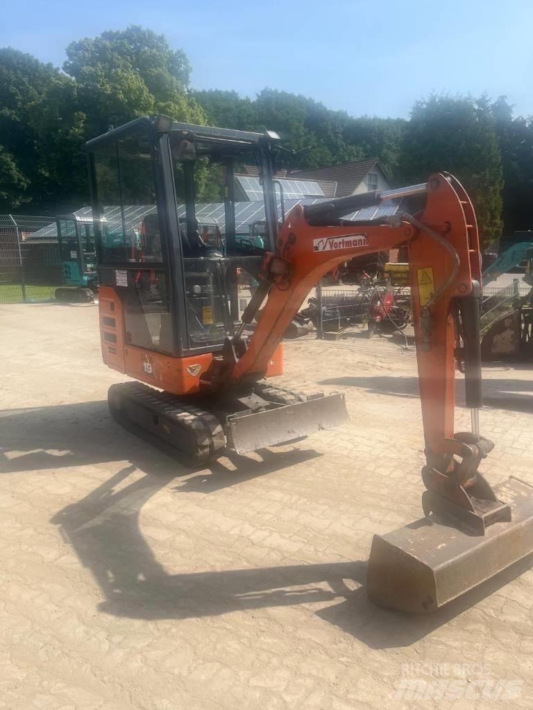 Hitachi ZX 19 Minigravemaskiner