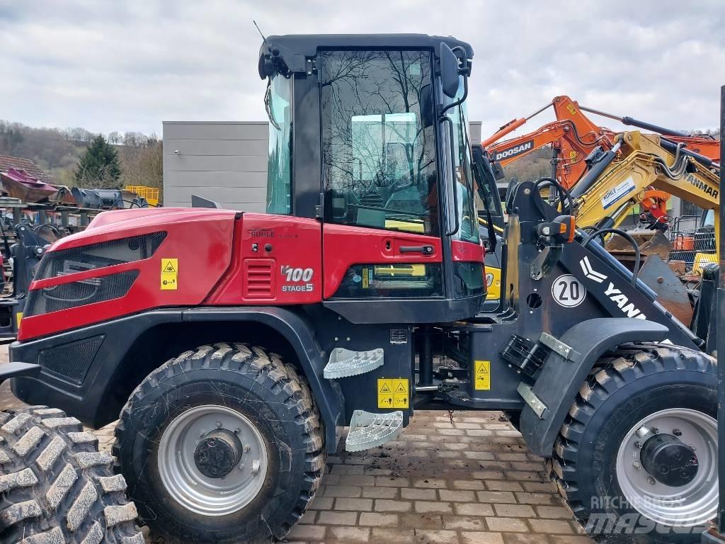 Yanmar V 100 Læssemaskiner på hjul