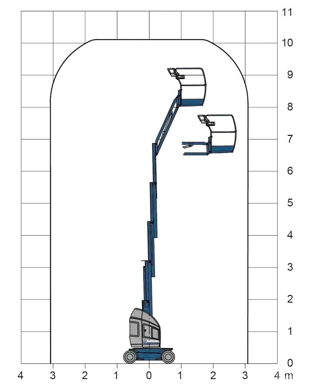 JLG Toucan 10E-L Bomlifte med knækarm