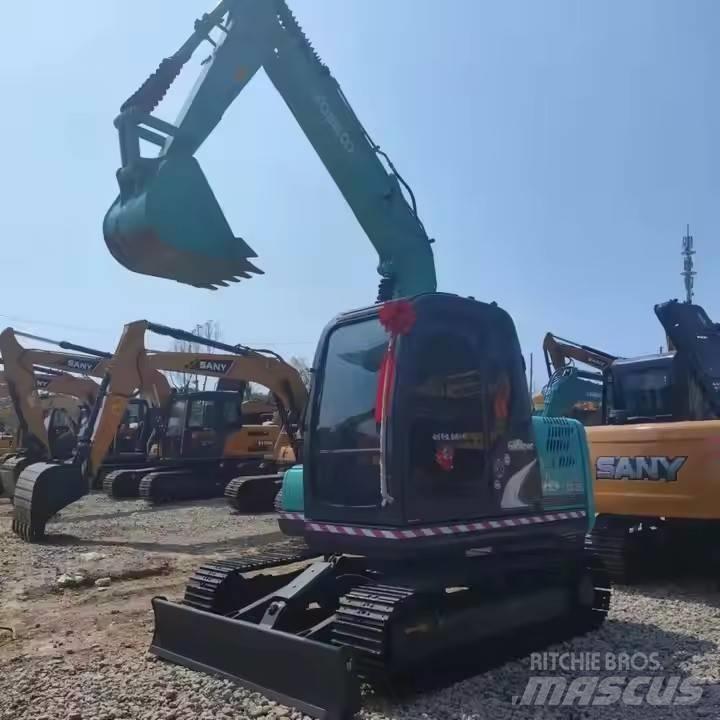 Kobelco SK75 Gravemaskiner på larvebånd