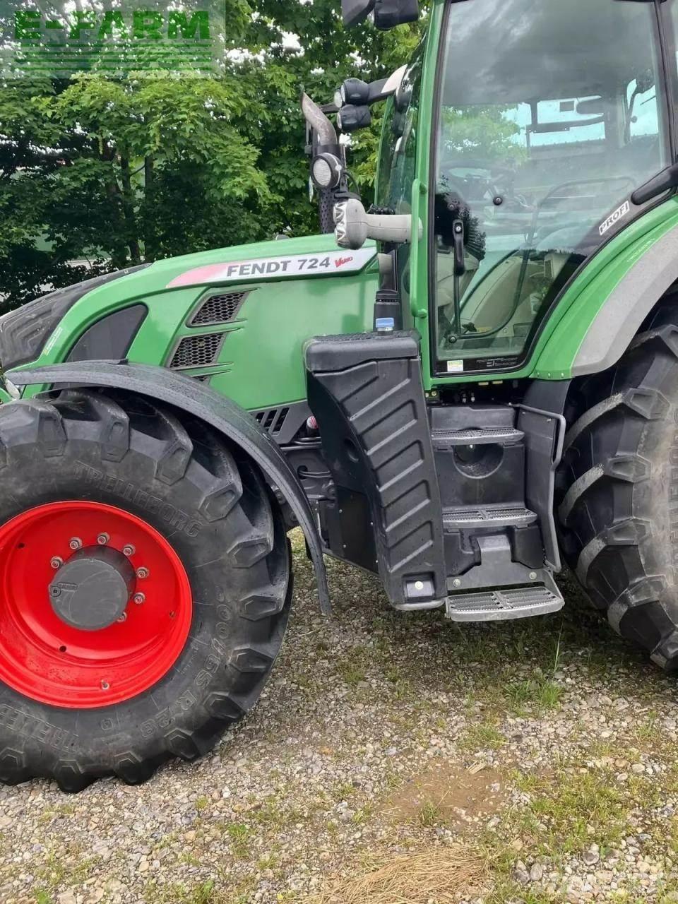 Fendt 724 vario Traktorer
