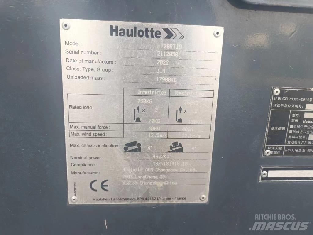 Haulotte HT28RTJO Teleskoplifte