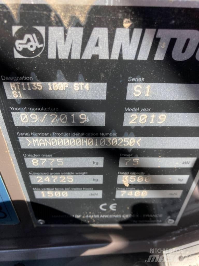Manitou MT 1135 Teleskoplæssere