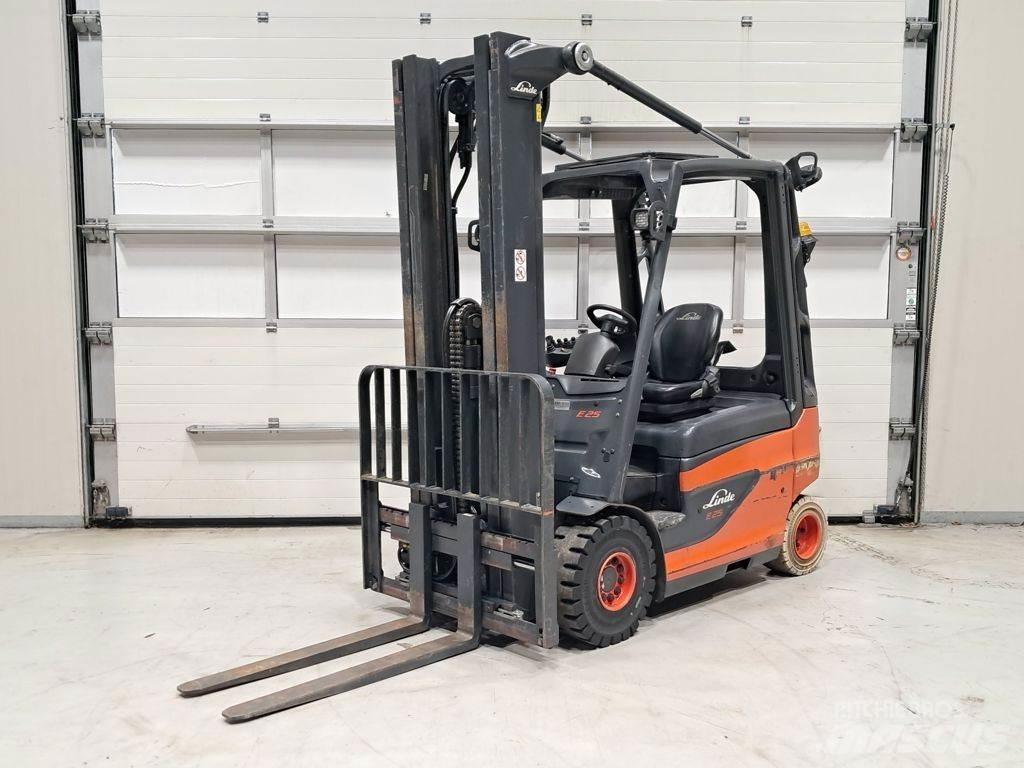 Linde E25-01 El gaffeltrucks