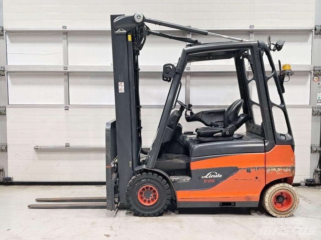 Linde E25-01 El gaffeltrucks