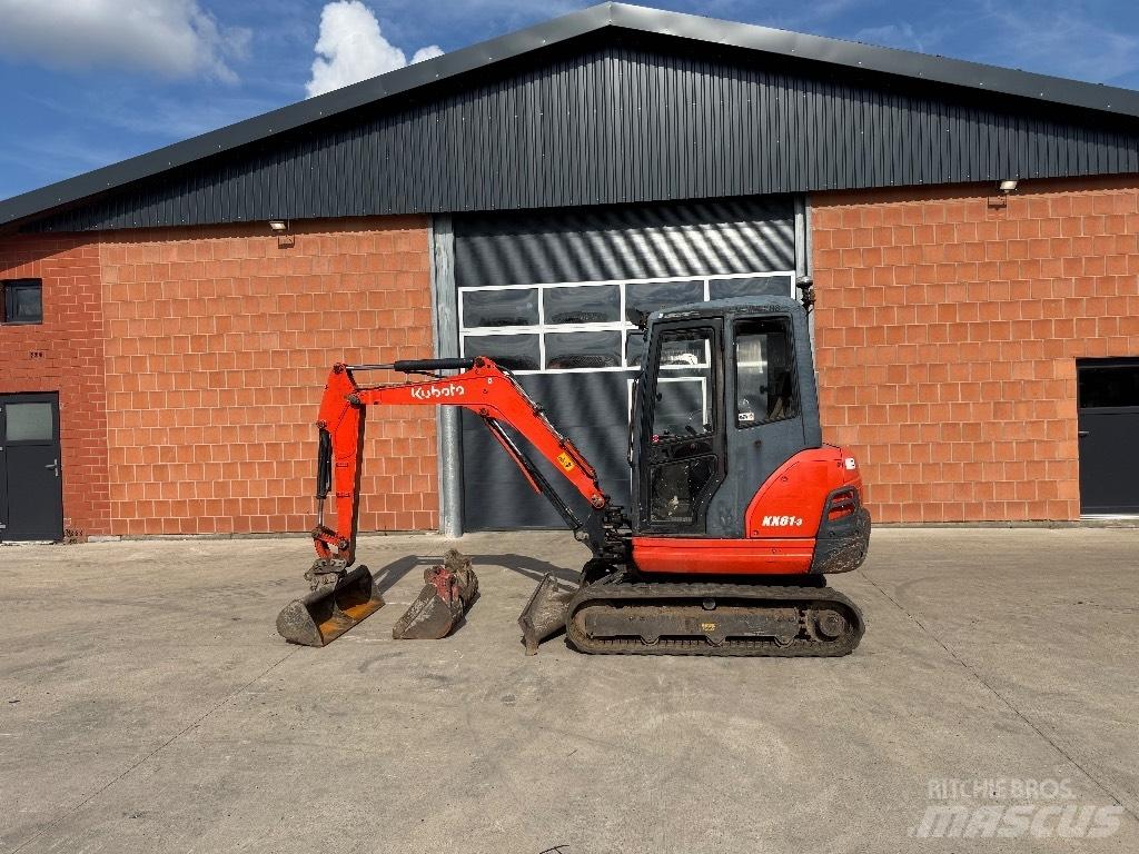 Kubota KX 61-3 Minigravemaskiner