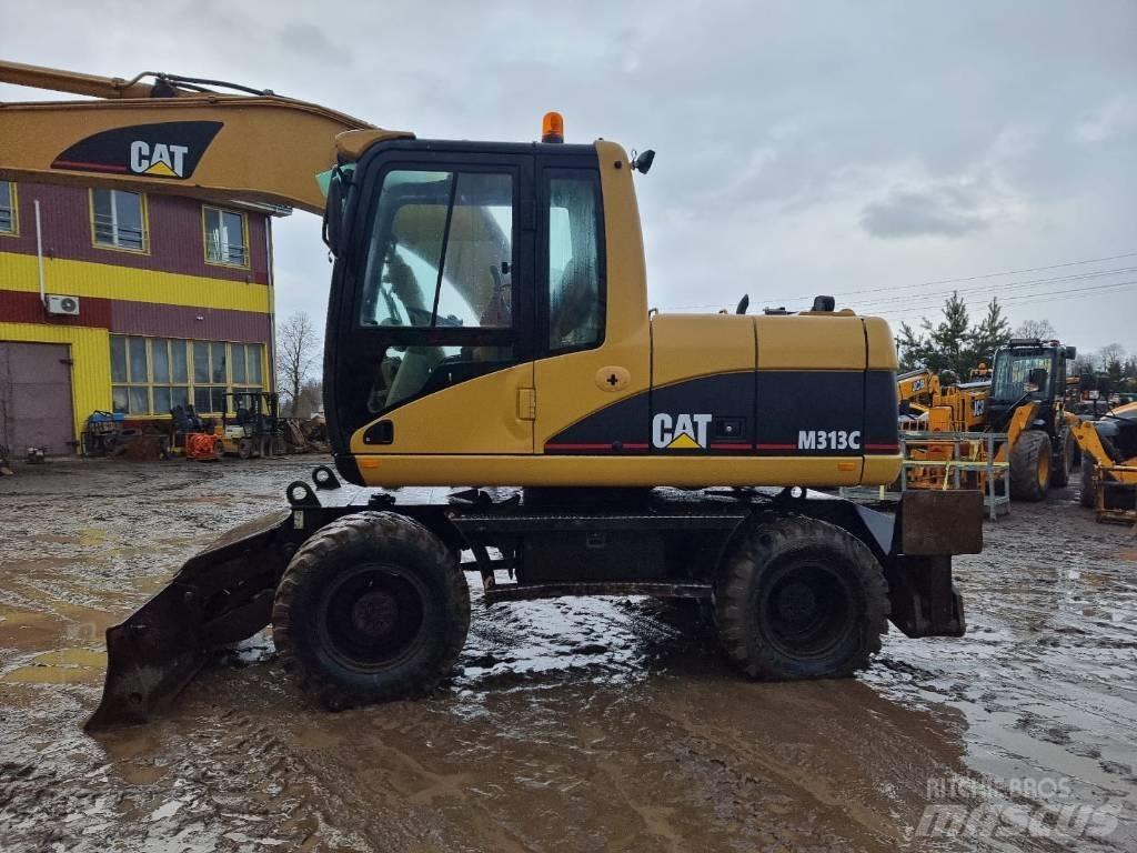 CAT M 313 C Gravemaskiner på hjul
