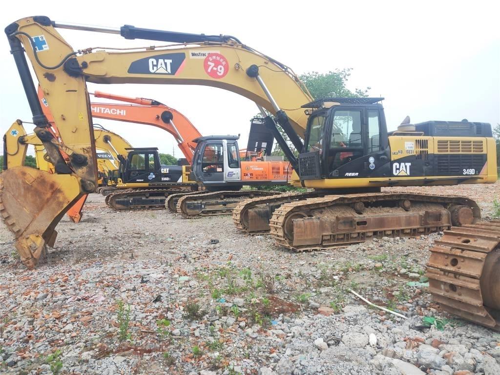 CAT 349DL Gravemaskiner på larvebånd