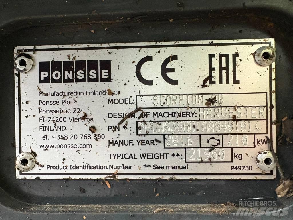 Ponsse Scorpion Skovningsmaskiner