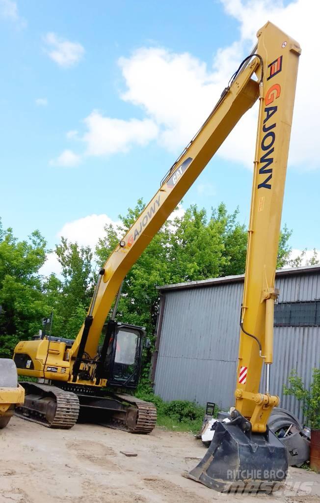 CAT 329 D Long Reach Gravemaskiner med lang gravebom