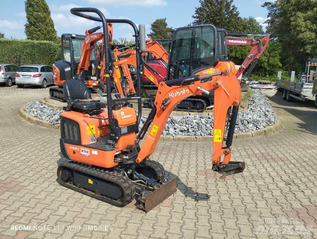 Kubota K008-5 Minigravemaskiner