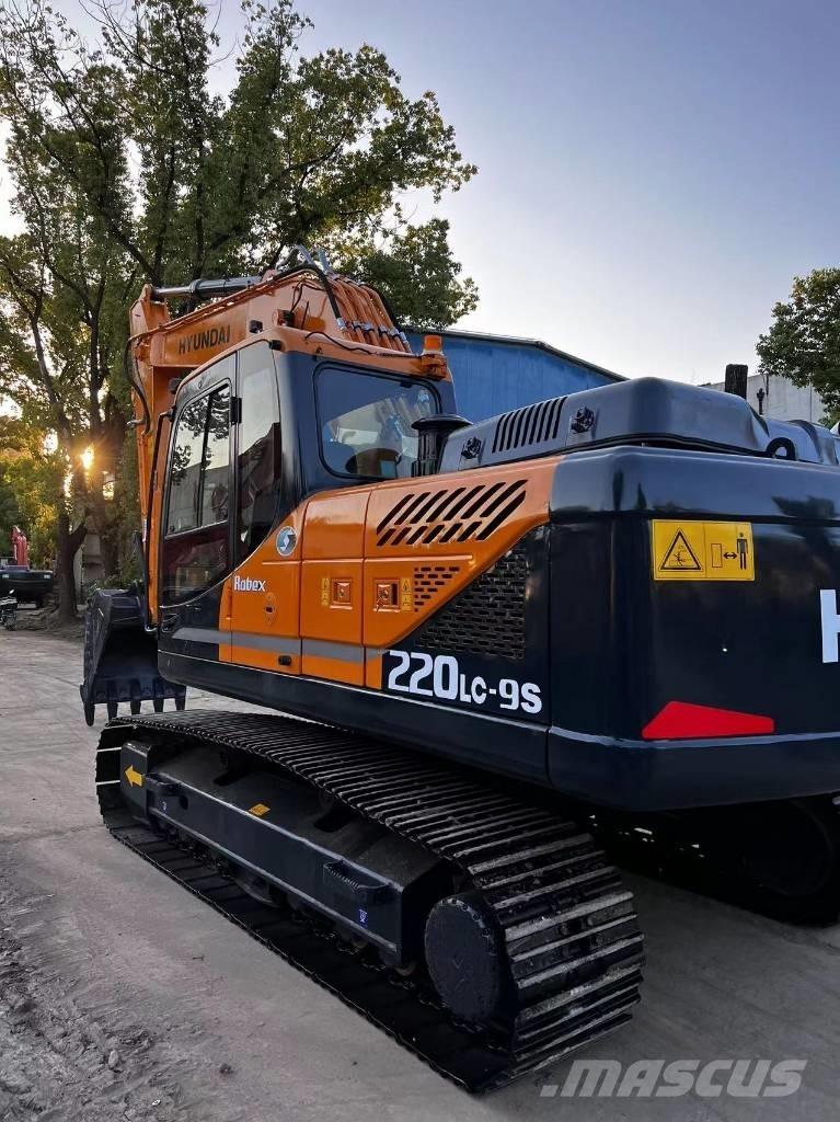Hyundai 220 LC -9S Gravemaskiner på larvebånd