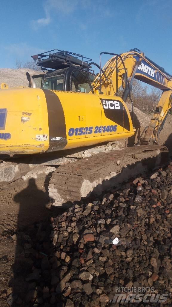 JCB JS 220 LC Gravemaskiner på larvebånd