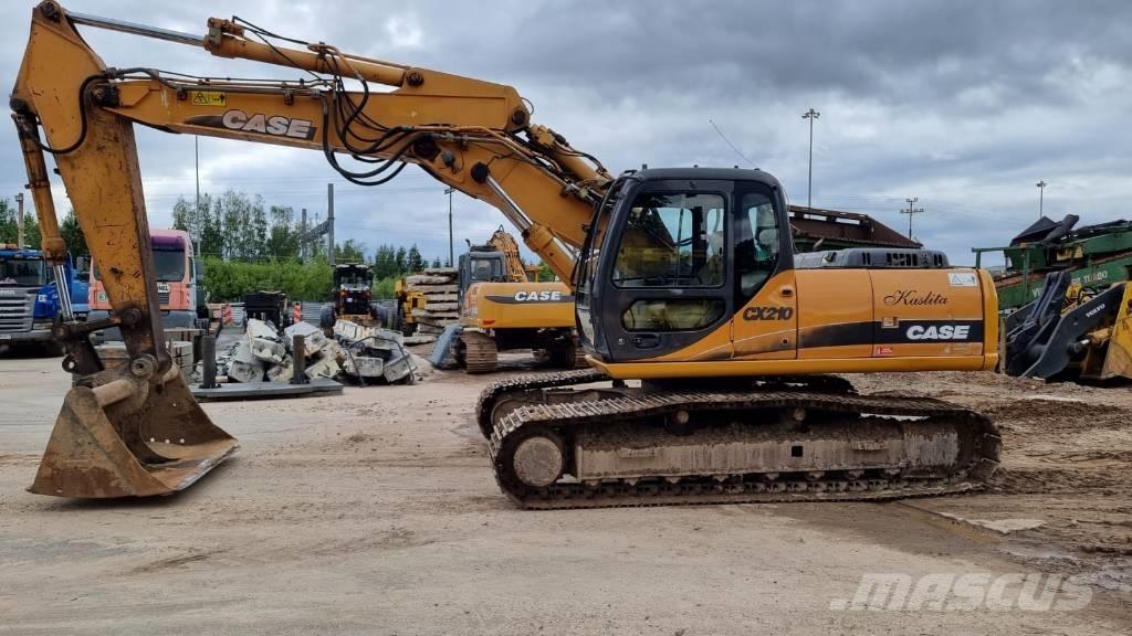 CASE CX 210 LC Gravemaskiner på larvebånd