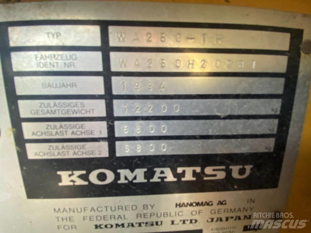 Komatsu WA 250 PT-1H Frontlæssere og gravere