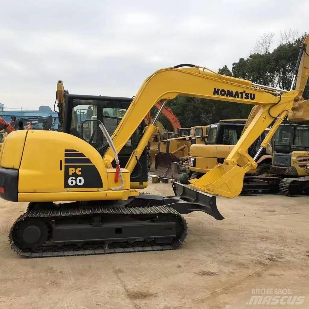 Komatsu PC 60 Gravemaskiner på larvebånd