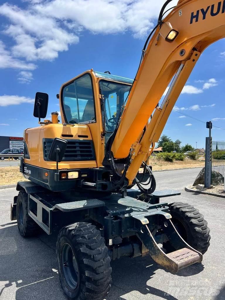 Hyundai R55W-9A Gravemaskiner på hjul