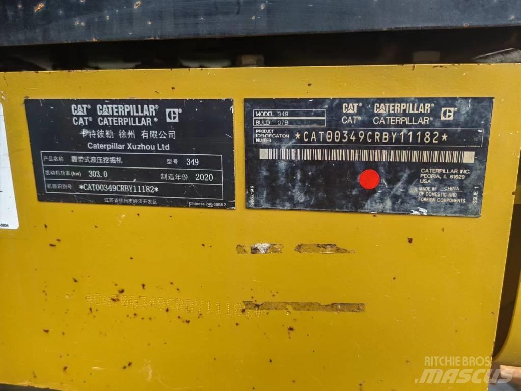 CAT 2020 CAT 349 Gravemaskiner på hjul