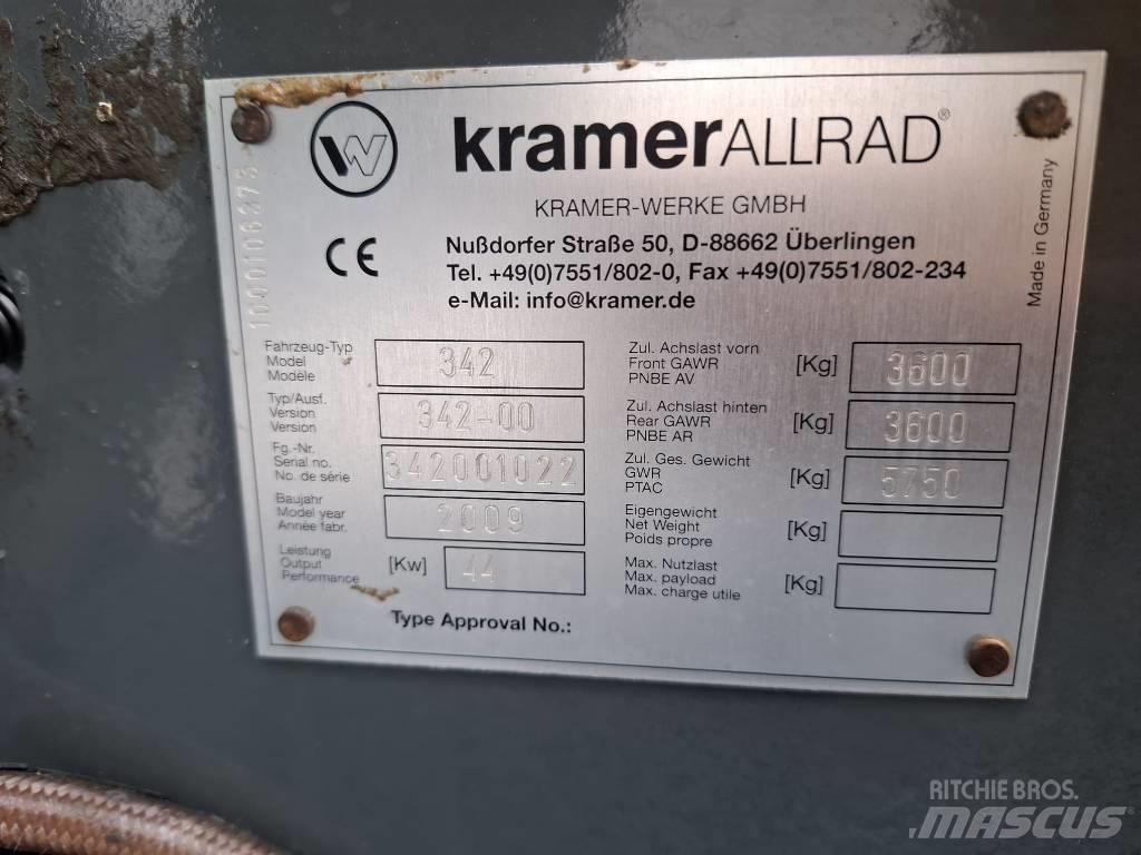 Kramer 380 Læssemaskiner på hjul