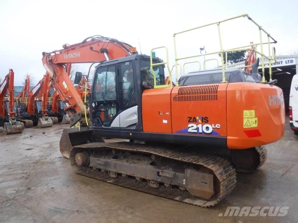 Hitachi ZX 210 LC-6 Gravemaskiner på larvebånd