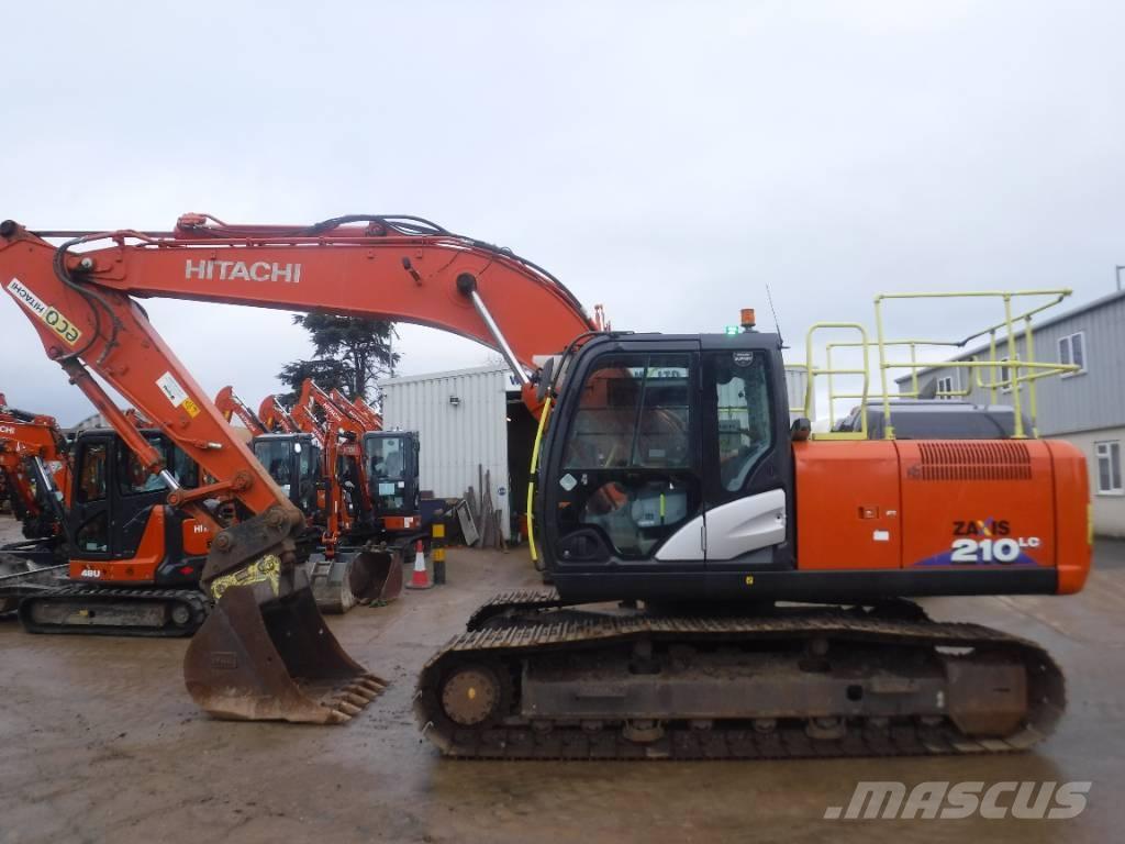 Hitachi ZX 210 LC-6 Gravemaskiner på larvebånd