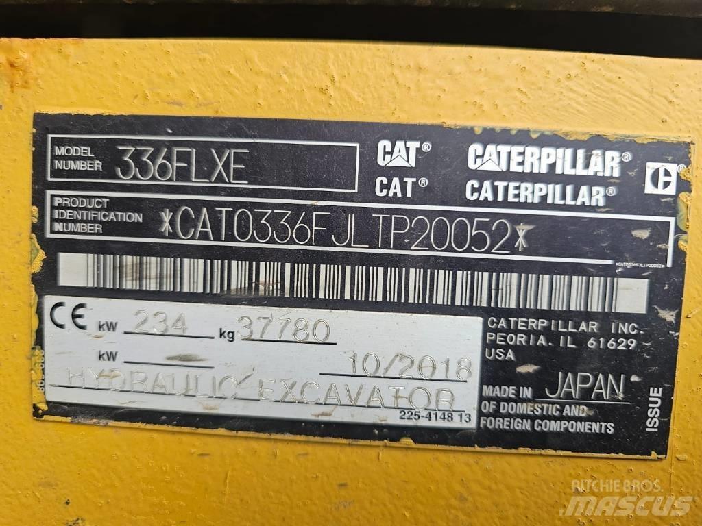 CAT 336 F L Gravemaskiner på larvebånd