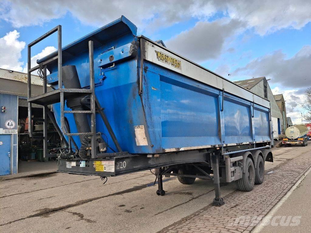 Stas S300CX Semi-trailer med tip