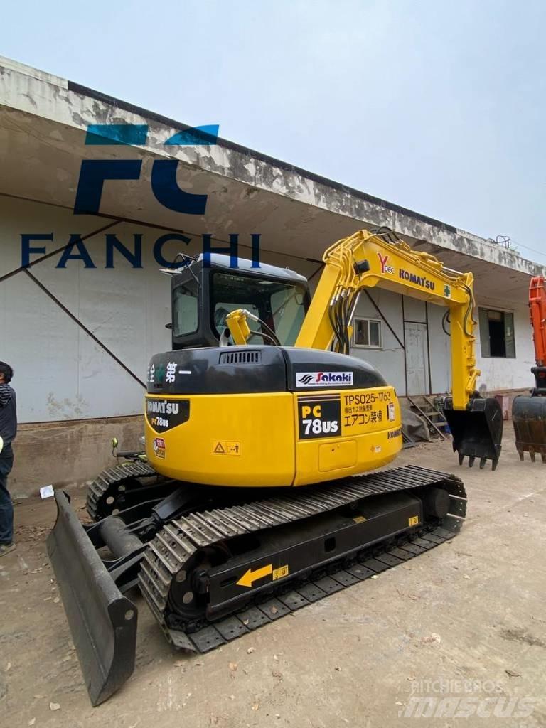 Komatsu 78US Minigravemaskiner