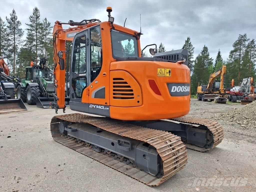 Doosan DX140LCR-5 Gravemaskiner på larvebånd