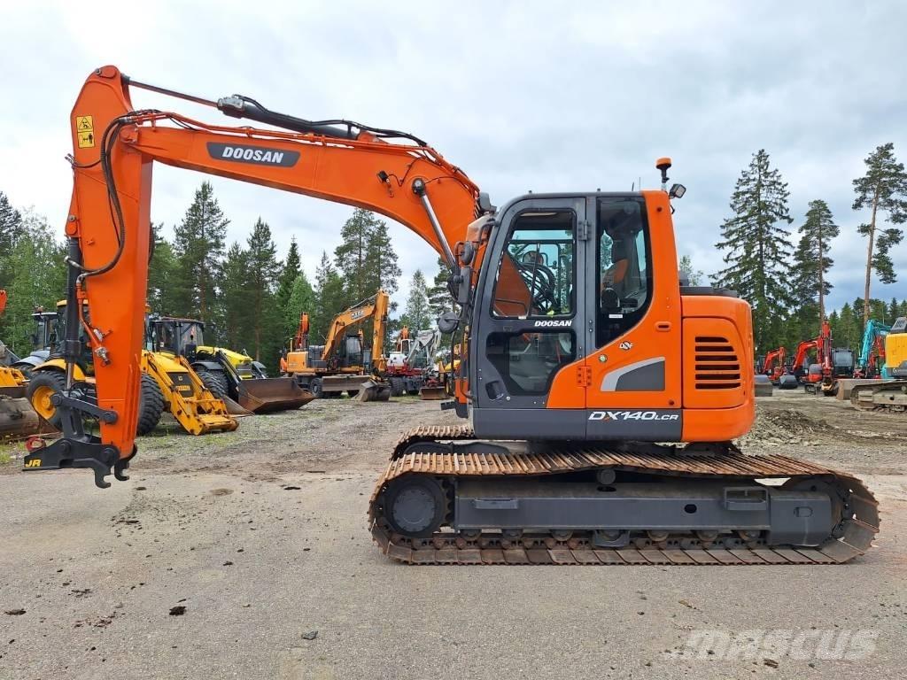 Doosan DX140LCR-5 Gravemaskiner på larvebånd