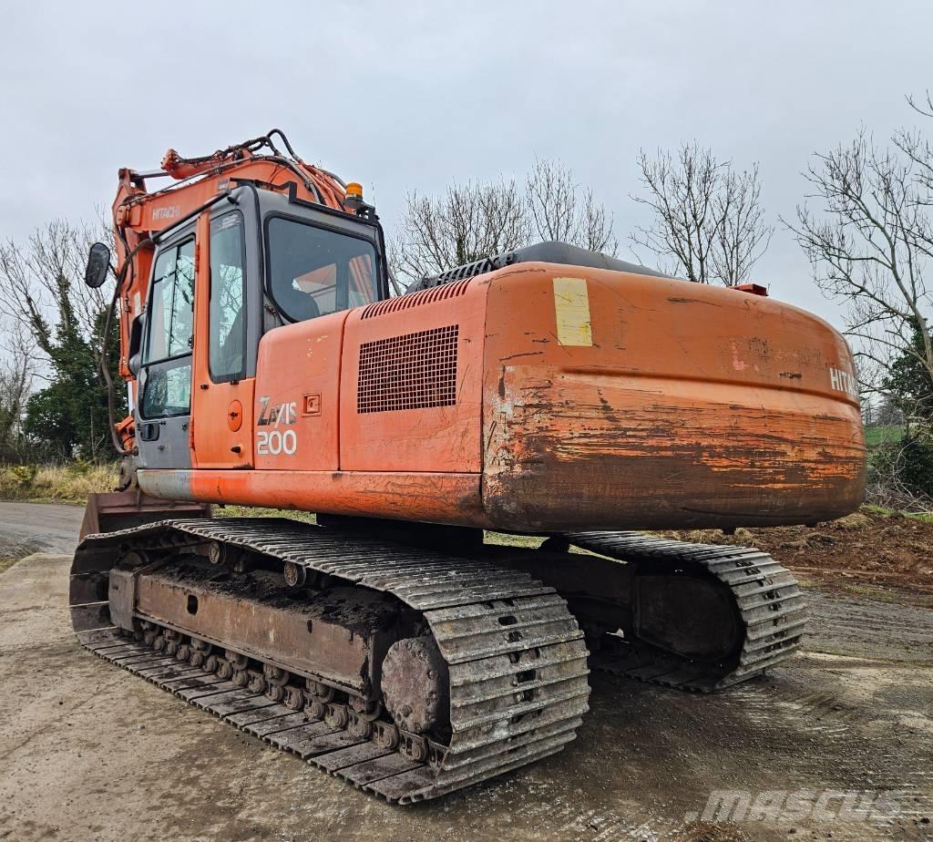 Hitachi ZX 200 LC Gravemaskiner på larvebånd