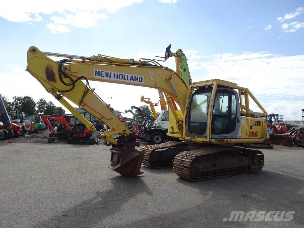 New Holland E195 Gravemaskiner på larvebånd