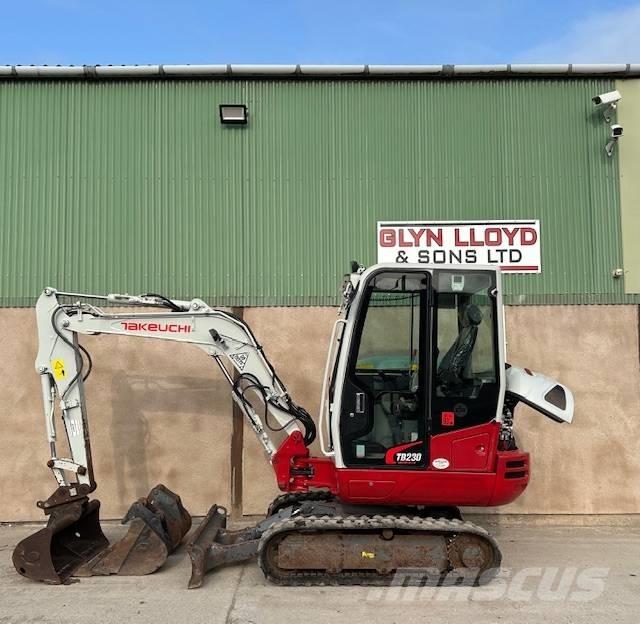 Takeuchi TB 230 Minigravemaskiner