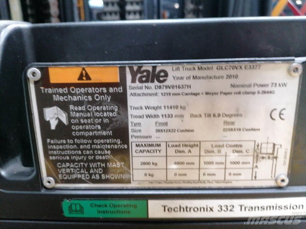 Yale VX70 LPG gaffeltrucks
