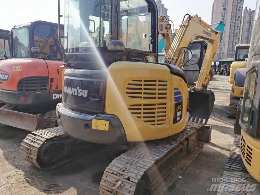Komatsu PC50 Gravemaskiner på larvebånd