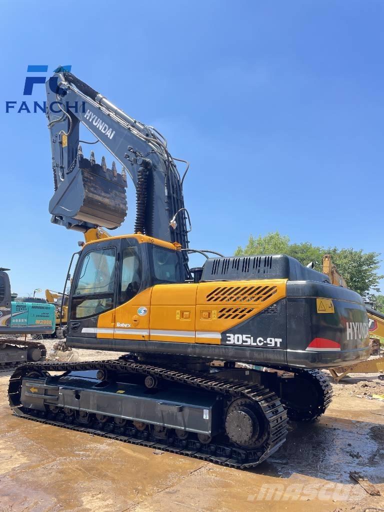 Hyundai 305lC-9T Gravemaskiner på larvebånd