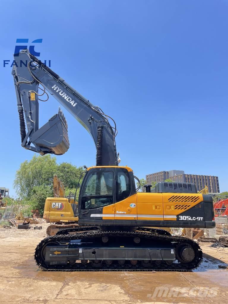 Hyundai 305lC-9T Gravemaskiner på larvebånd