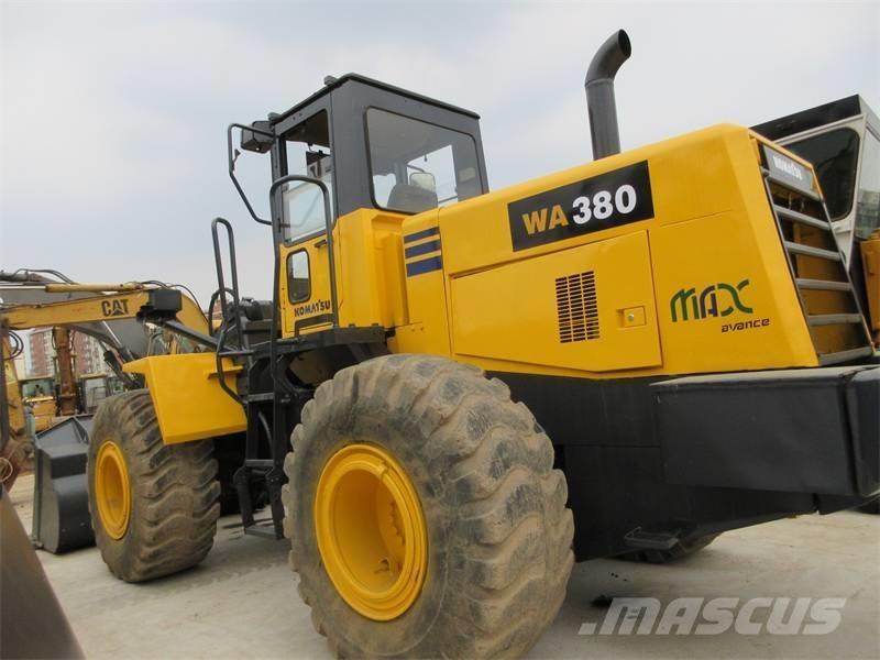 Komatsu WA 380 Læssemaskiner på hjul