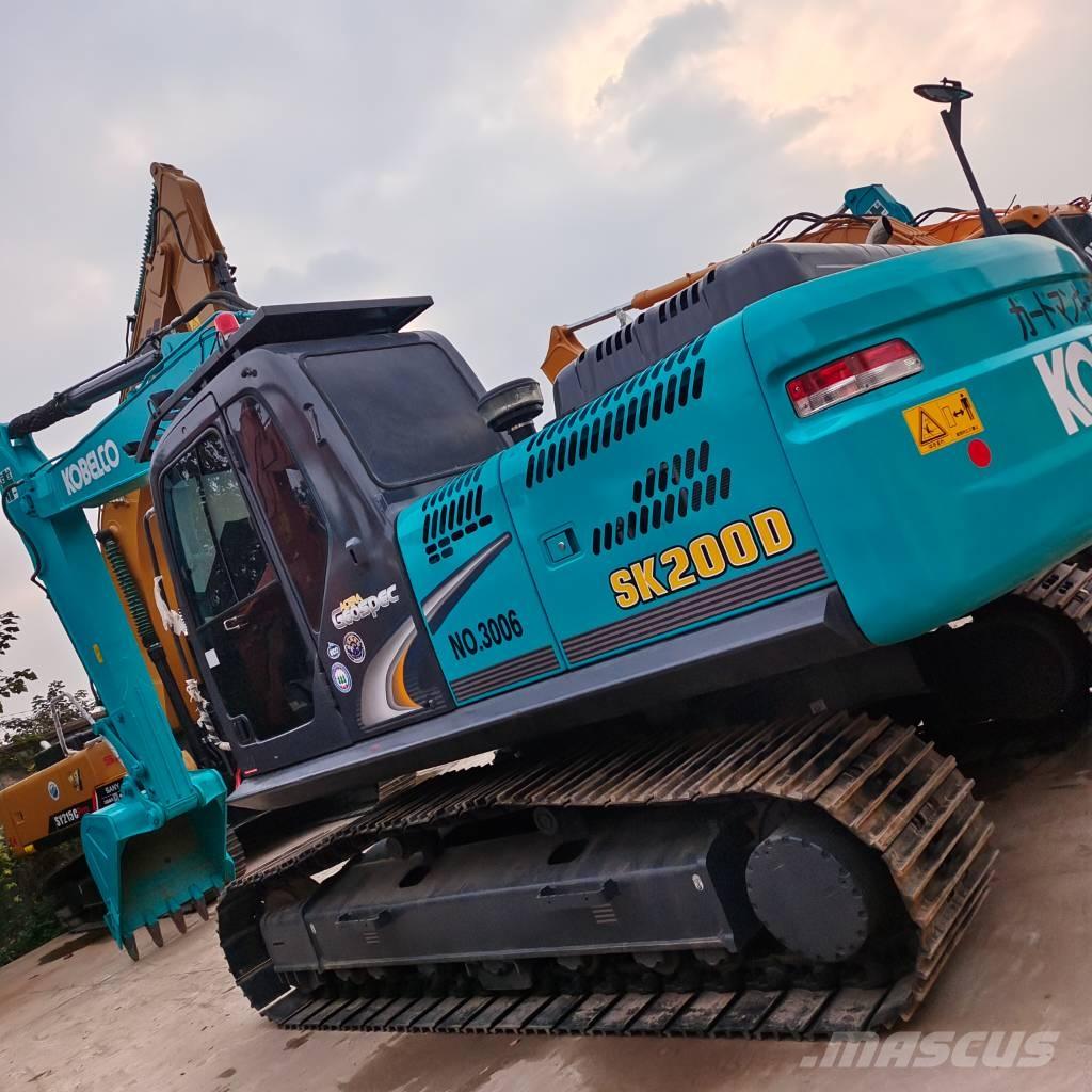 Kobelco SK 200 Gravemaskiner på larvebånd