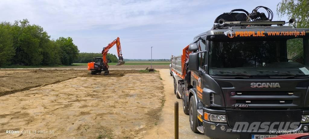 Scania P 460 Demonterbare/wirehejs lastbiler