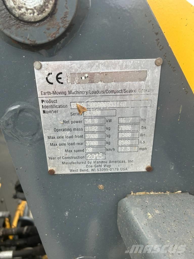 Mustang AL 506 Cab Læssere