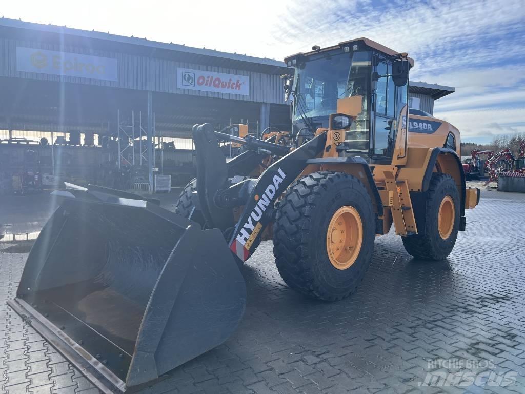 Hyundai HL940A Læssemaskiner på hjul