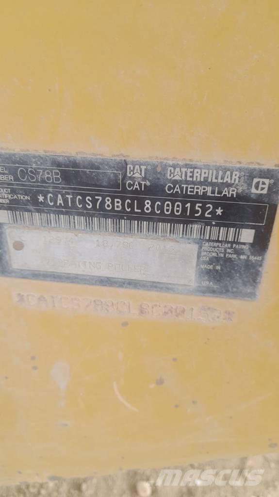CAT CS 78 B Enkelt tromle