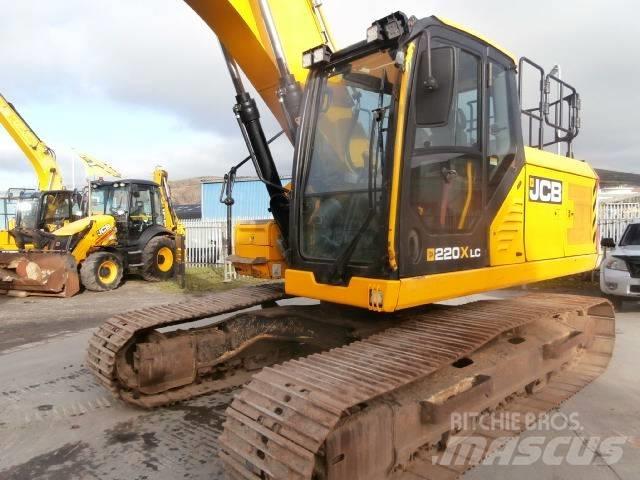 JCB 220X LC Gravemaskiner på larvebånd