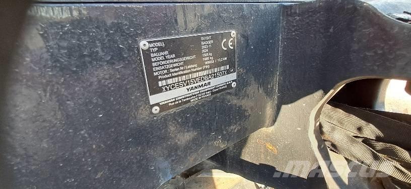 Yanmar SV 15 Minigravemaskiner