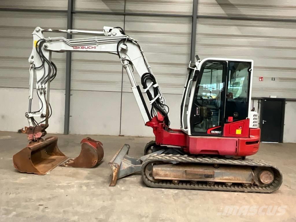 Takeuchi TB 280 FR Midi-gravemaskiner 7t - 12t