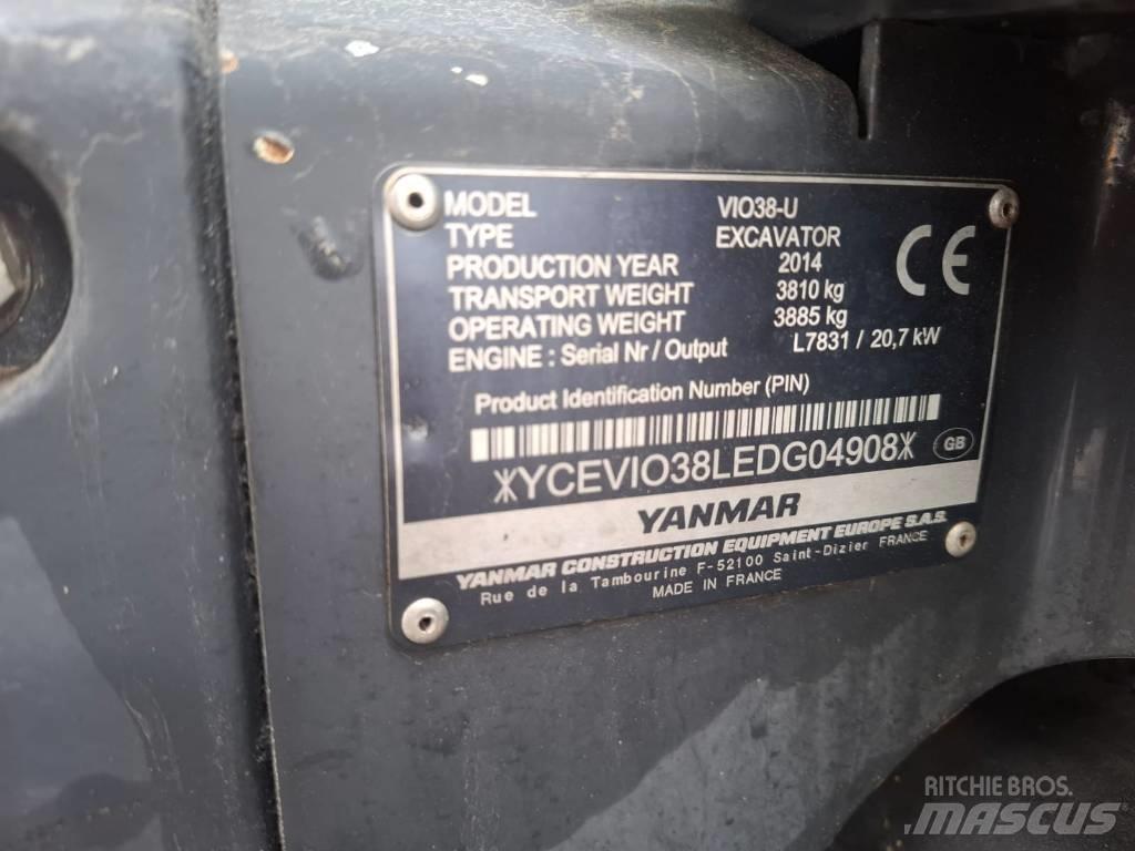 Yanmar Vio 38-U Minigravemaskiner