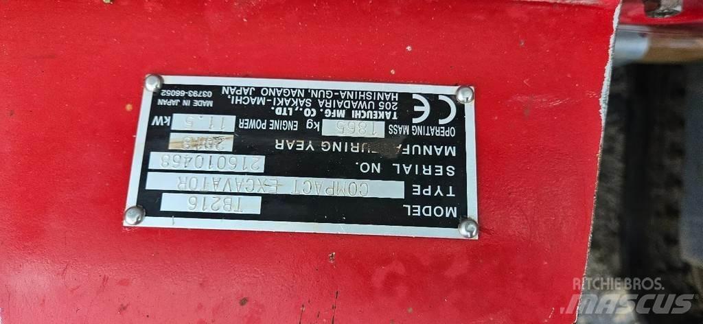 Takeuchi TB216 Minigravemaskiner